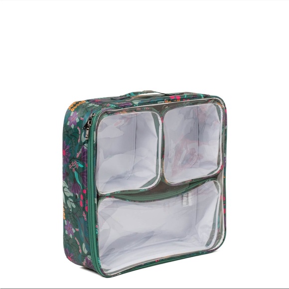 NWT Lug Sky Cubbies Storage Container Set in Evermore Flora 🍃 - Picture 4 of 10